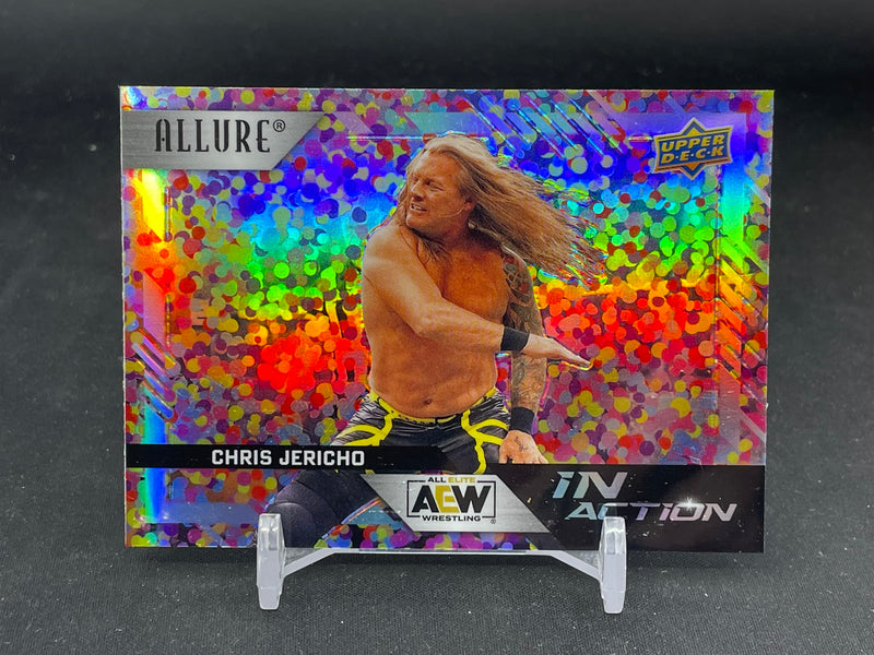 2024 UPPER DECK AEW ALLURE - GLITTER BOMB - IN ACTION - C. JERICHO -