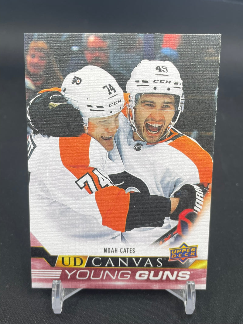 2022 UPPER DECK SERIES ONE - UD CANVAS - YOUNG GUNS - N. CATES -