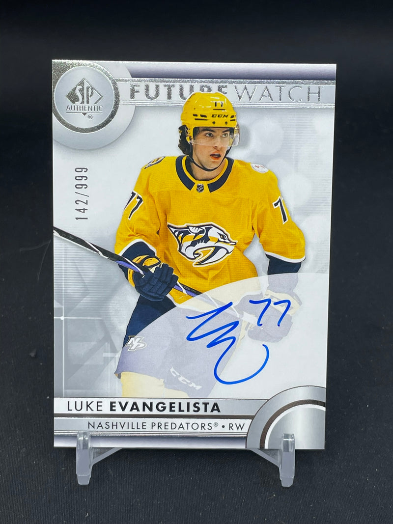 2023 UPPER DECK SP AUTHENTIC - FUTURE WATCH AUTO - L. EVANGELISTA - #117 - #'D/999 - AUTOGRAPH - RC