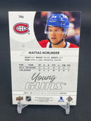 2021 UPPER DECK EXTENDED SERIES - YOUNG GUNS - M. NORLINDER -