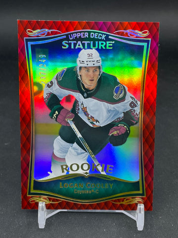 2023 UPPER DECK ALLURE - RED - ROOKIE - L. COOLEY - #36 - #'D/249 - RC