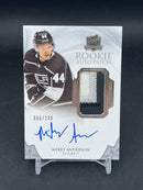 2020 UPPER DECK THE CUP - ROOKIE AUTO PATCH - M. ANDERSON - #117 - #'D/249 - RELIC - AUTOGRAPH - RC