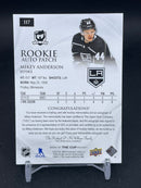 2020 UPPER DECK THE CUP - ROOKIE AUTO PATCH - M. ANDERSON - #117 - #'D/249 - RELIC - AUTOGRAPH - RC