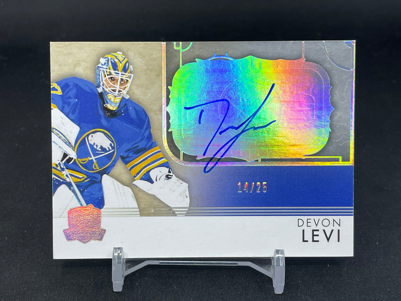 2023 UPPER DECK THE CUP - ROOKIE RINK GALLERY - D. LEVI - #RGDL-V3 - #'D/25 - AUTOGRAPH - RC