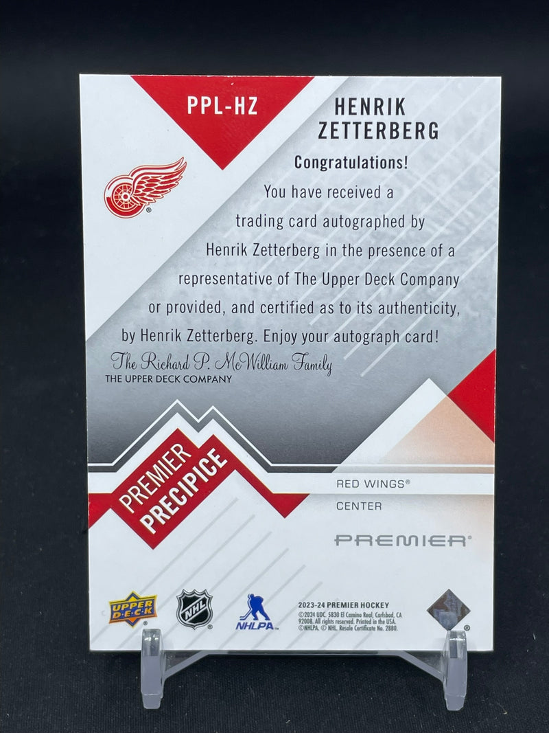 2023 UPPER DECK PREMIER - PREMIER PRECIPICE - H. ZETTERBERG -