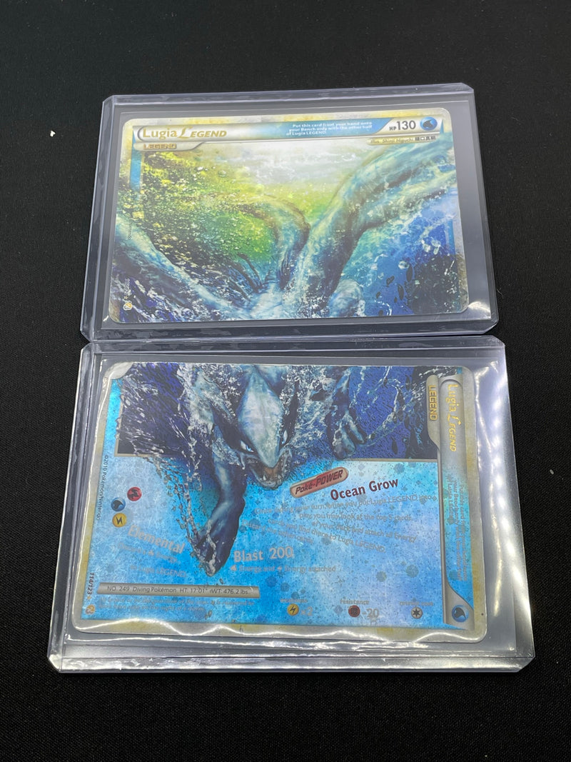 pokemon lugia legend card POKEMON - HEARTGOLD & SOULSILVER - LUGIA LEGEND - #113 & #114