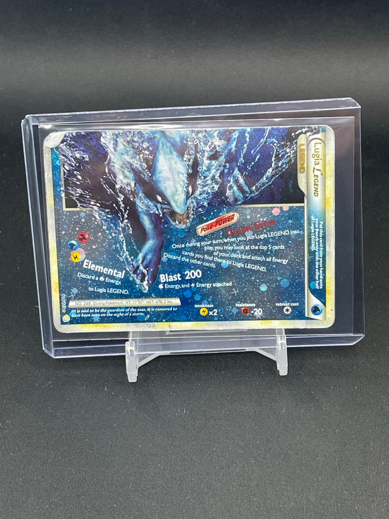 POKEMON - HEARTGOLD & SOULSILVER - LUGIA LEGEND - #113 & #114 - HP/DMG POKEMON - HEARTGOLD & SOULSILVER - LUGIA LEGEND - #113 & #114 - HP/DMG