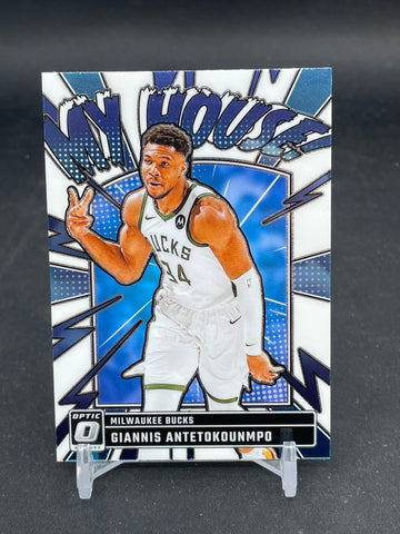 2024 PANINI DONRUSS OPTIC - MY HOUSE - G. ANTETOKOUNMPO - #5