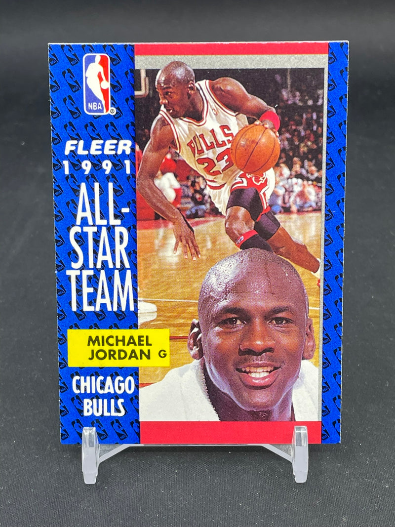1991 FLEER - ALL-STAR - M. JORDAN -