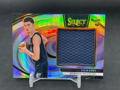 2024 PANINI SELECT - SILVER PRIZM - JUMBO SWATCH - Z. EDEY - #JRS-EDE - RELIC - RC