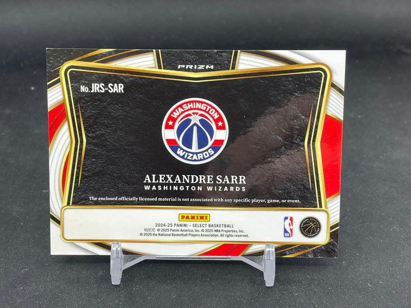 2024 PANINI SELECT - SILVER PRIZM - JUMBO SWATCH - A. SARR -