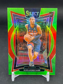 2024 PANINI SELECT - NEON GREEN PRIZM - A. SARR - #73 - #'D/75 - RC