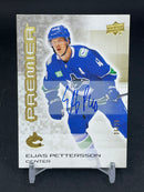 2024 UPPER DECK PREMIER - GOLD AUTO - E. PETTERSSON - #24 - #'D/25 - AUTOGRAPH