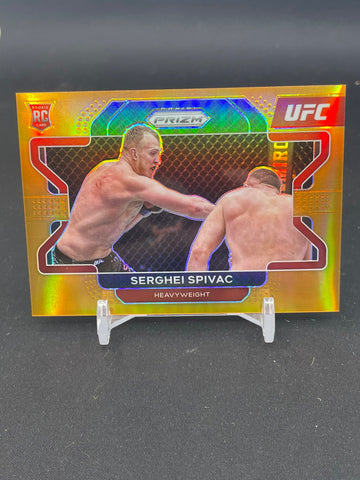 2022 PANINI PRIZM - ORANGE - S. SPIVAC - #70 - #'D/99 - RC