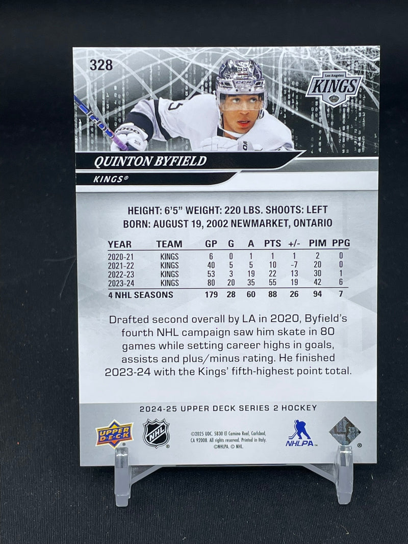 2024 UPPER DECK SERIES TWO - HIGH GLOSS - Q. BYFIELD - #328 - #'D/10