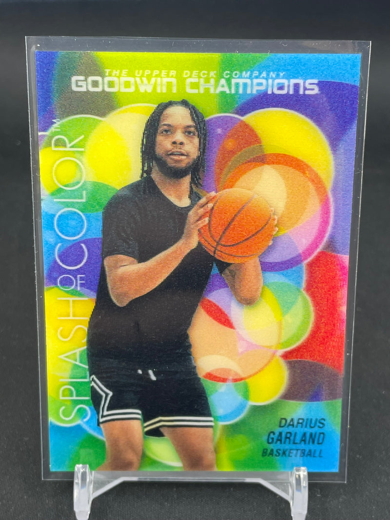 2023 UPPER DECK GOODWIN CHAMPIONS - SPLASH OF COLOR - 3-D LENTICULAR - D. GARLAND -