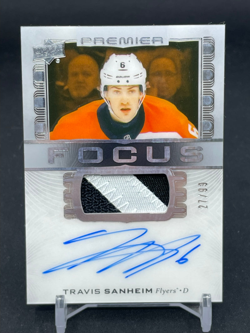 2024 UPPER DECK PREMIER - FOCUS - T. SANHEIM - #PFP-TR - #'D/99 - RELIC - AUTOGRAPH