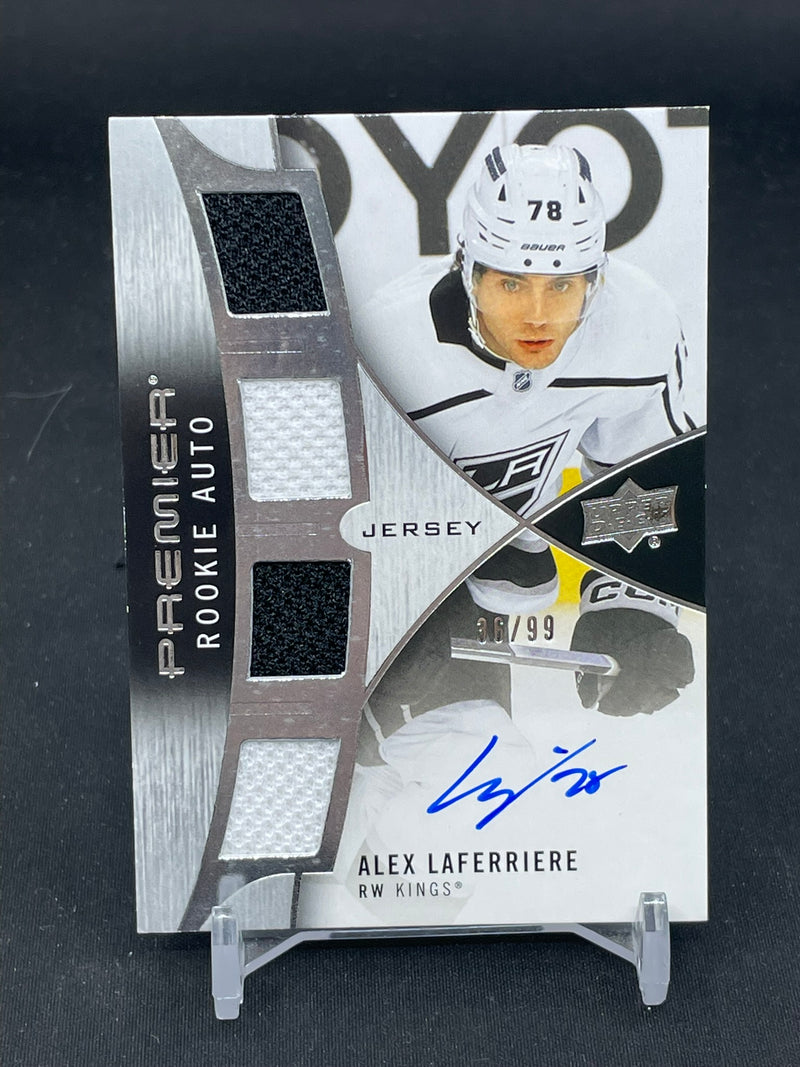 2023 UPPER DECK PREMIER - ROOKIE AUTO - A. LAFERRIERE - #PRA-AL - #'D/99 - RELIC - AUTOGRAPH - RC