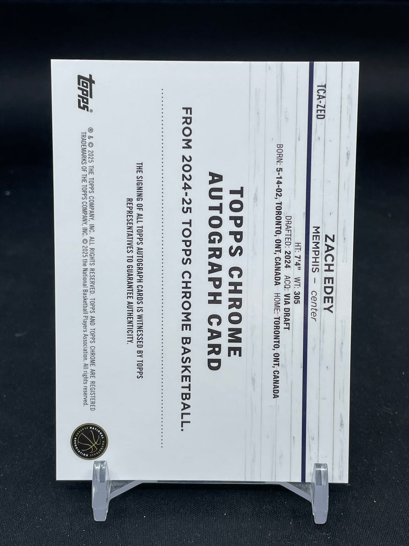 2025 TOPPS CHROME - Z. EDEY -