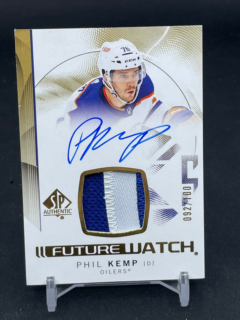 2024 UPPER DECK SP AUTHENTIC - FUTURE WATCH PATCH AUTO - P. KEMP - #115 - #'D/100 - RELIC - AUTOGRAPH - RC
