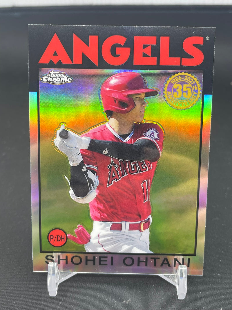 2021 TOPPS CHROME - 35TH ANNIVERSARY - S. OHTANI -