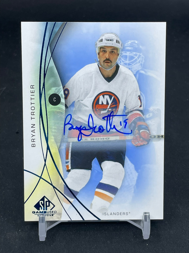 2024 UPPER DECK SP GAME USED - BLUE AUTO - B. TROTTIER -