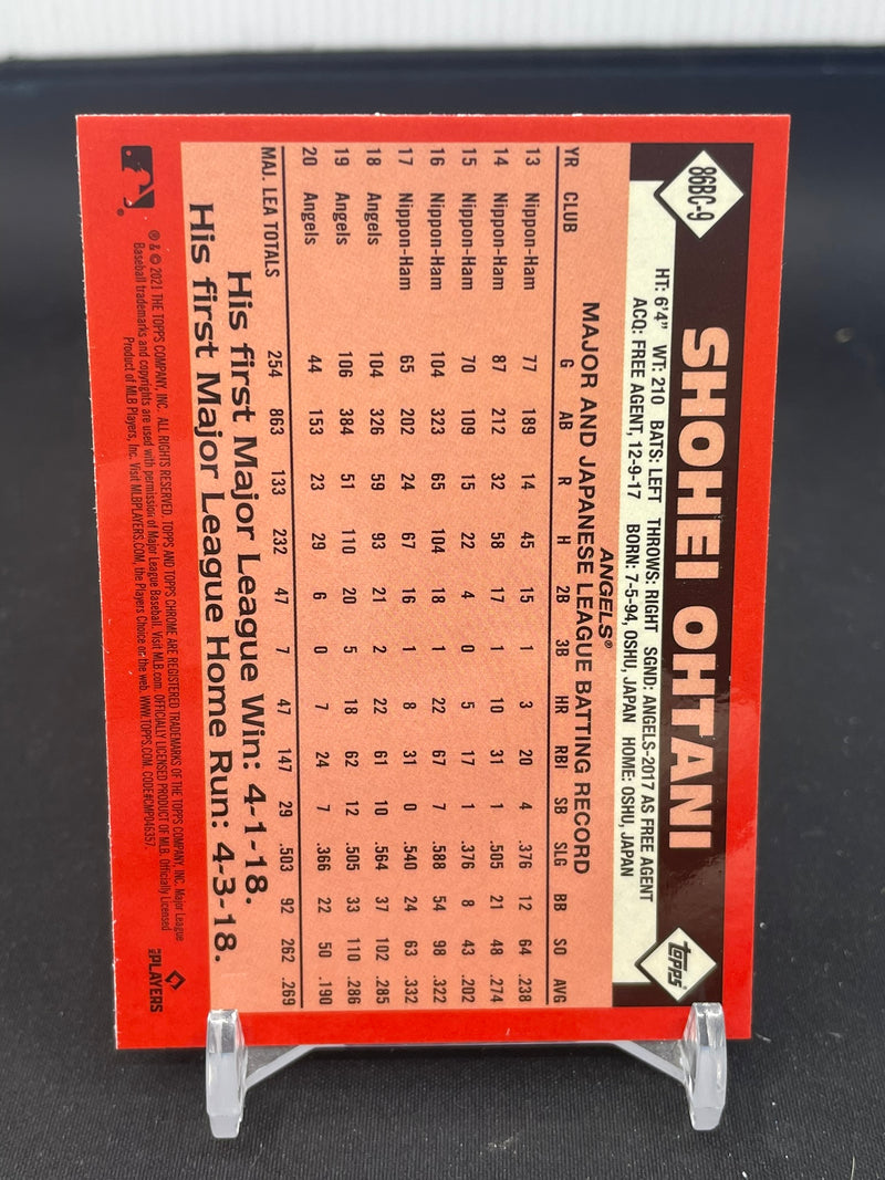 2021 TOPPS CHROME - 35TH ANNIVERSARY - S. OHTANI -