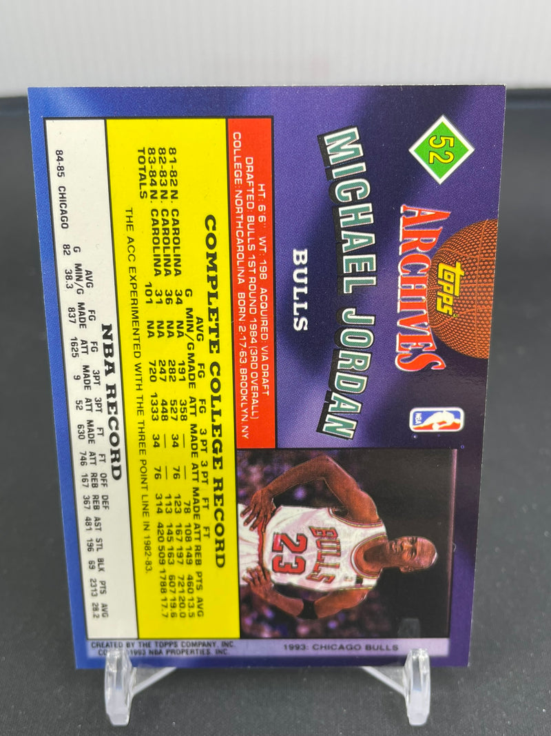 1993 TOPPS ARCHIVES - M. JORDAN -