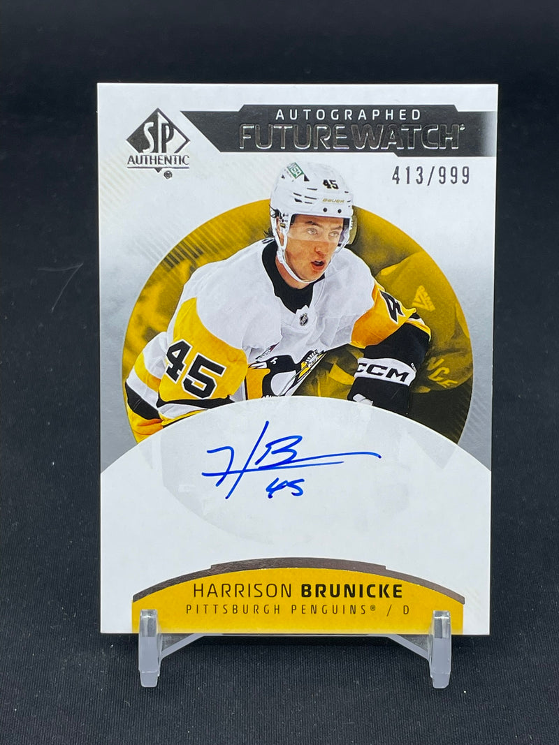 2025 UPPER DECK SP AUTHENTIC - FUTURE WATCH AUTO - H. BRUNICKE - #183 - #'D/999 - AUTOGRAPH - RC