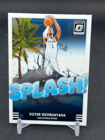 2024 PANINI DONRUSS OPTIC - SPLASH! - V. WEMBANYAMA - #4