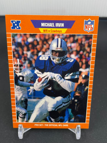 1989 PRO SET - M. IRVIN - #89 - RC