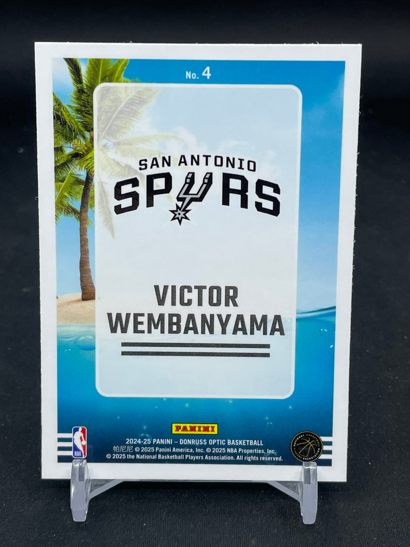 2024 PANINI DONRUSS OPTIC - SPLASH! - V. WEMBANYAMA -