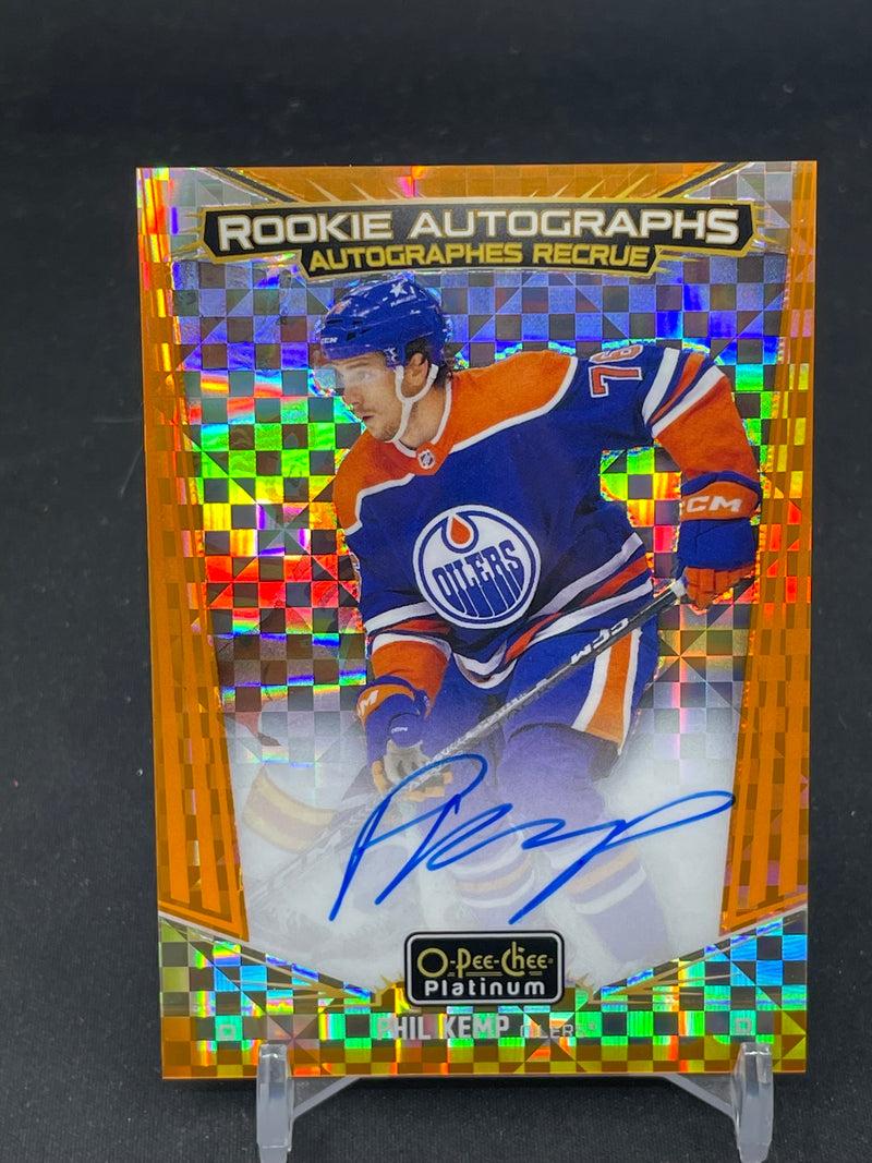 2024 UPPER DECK O-PEE-CHEE PLATINUM - ORANGE CHECKERS - ROOKIE AUTOGRAPHS - P. KEMP - #R-PK - #'D/15 - AUTOGRAPH - RC
