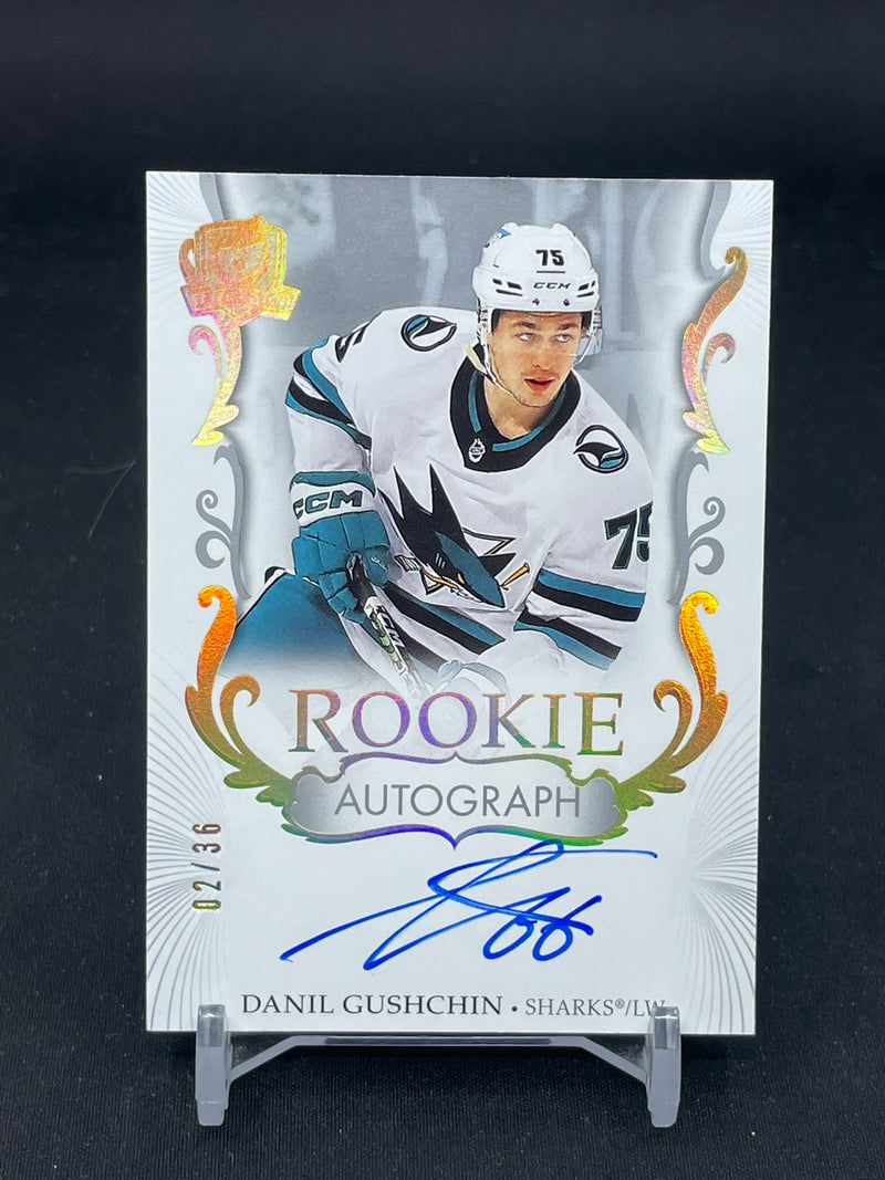 2023 UPPER DECK THE CUP - ROOKIE AUTOGRAPH - D. GUSHCHIN - #111 - #'D/36 - AUTOGRAPH - RC