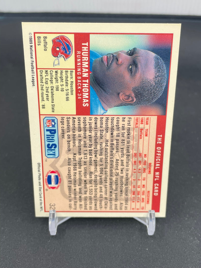 1989 PRO SET - T. THOMAS -