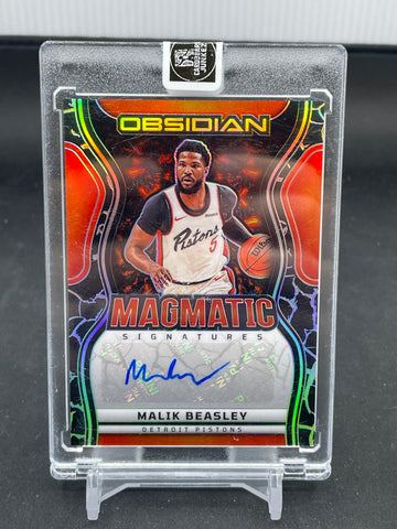 2024 PANINI OBSIDIAN - MAGMATIC SIGNATURES - M. BEASLEY - #MS-MBD - #'D/149 - AUTOGRAPH