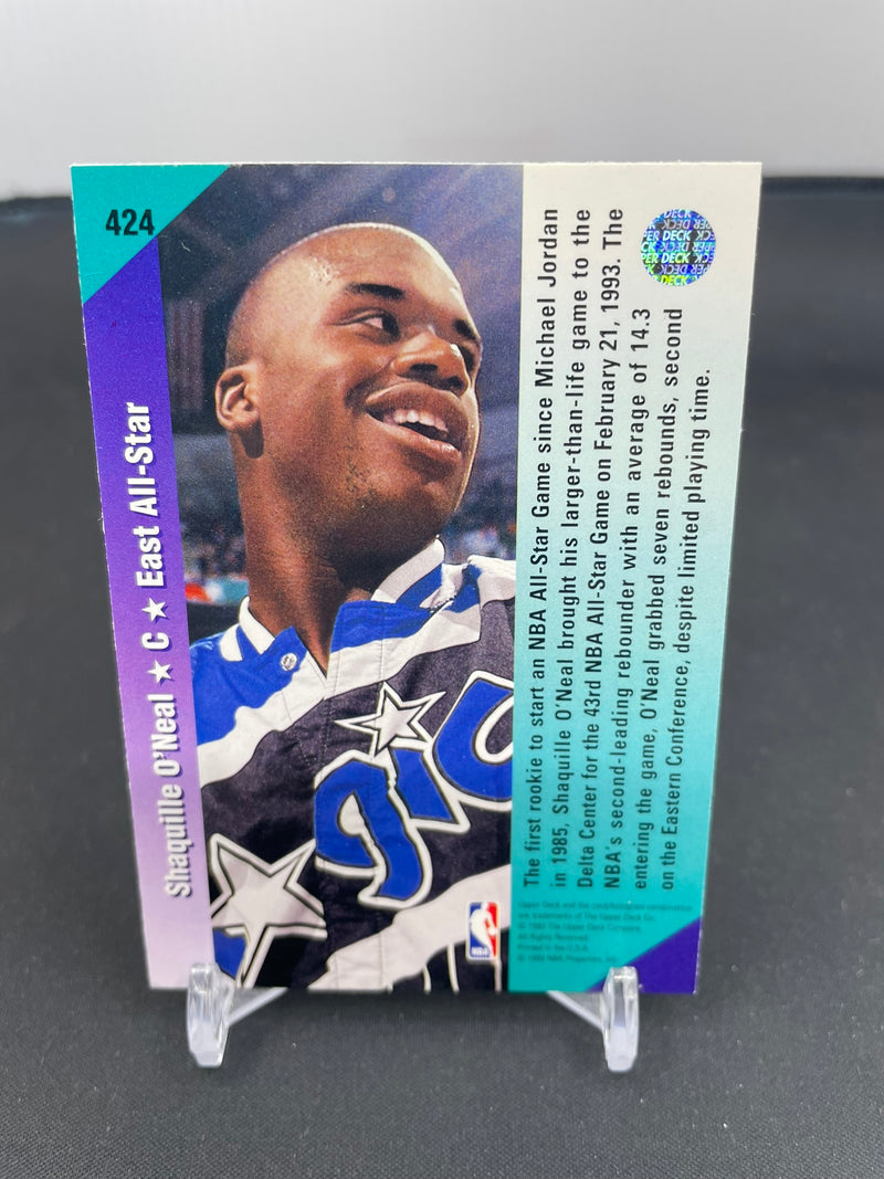 1992 UPPER DECK - ALL-STAR WEEKEND - EAST - S. O'NEAL -