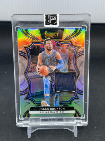 2024 PANINI SELECT - SILVER PRIZM - J. BRUNSON - #TM-BRU - RELIC