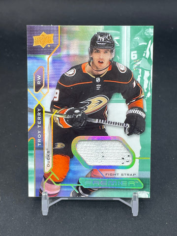2021 UPPER DECK PREMIER - FIGHT STRAP - T. TERRY - #26 - #'D/5 - RELIC