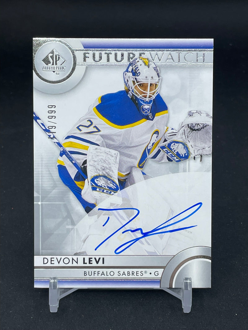 2023 UPPER DECK SP AUTHENTIC - FUTURE WATCH AUTO - D. LEVI - #103 - #'D/999 - AUTOGRAPH - RC