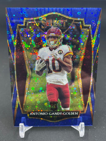 2020 PANINI SELECT - BLUE DISCO PRIZM - A. GANDY-GOLDEN - #183 - #'D/25 - RC