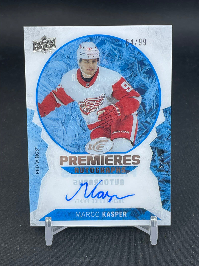 2023 UPPER DECK ICE - PREMIERES AUTOGRAPHS - M. KASPER - #IPA-KR - #'D/99 - AUTOGRAPH