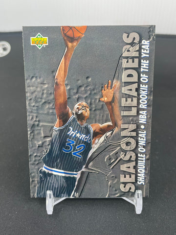 1993 UPPER DECK - SEASON LEADERS - S. O'NEAL - #177