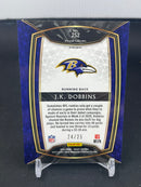 2020 PANINI SELECT - BLUE DISCO PRIZM - J. DOBBINS - #252 - #'D/25 - RC