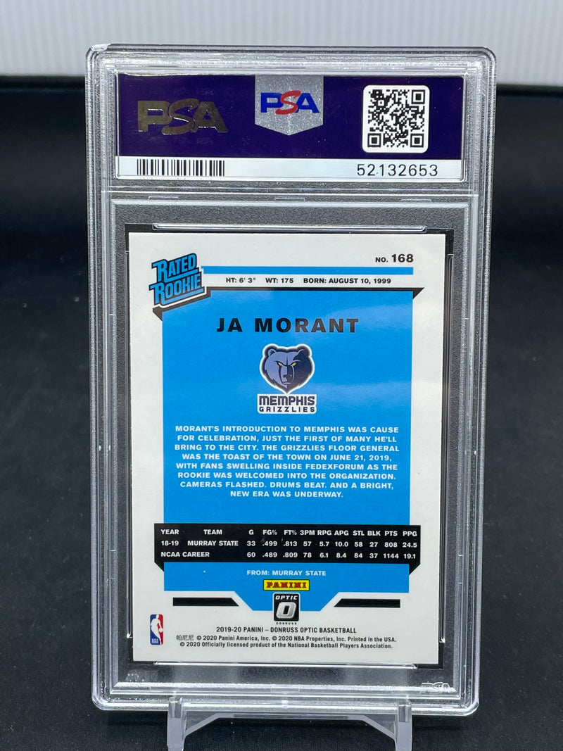 2019 PANINI DONRUSS OPTIC - RATED ROOKIE - J. MORANT -