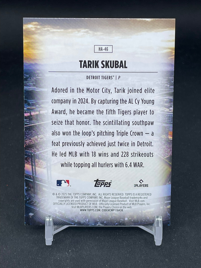 2025 TOPPS SERIES TWO - HOME FIELD ADVANTAGE - T. SKUBAL -