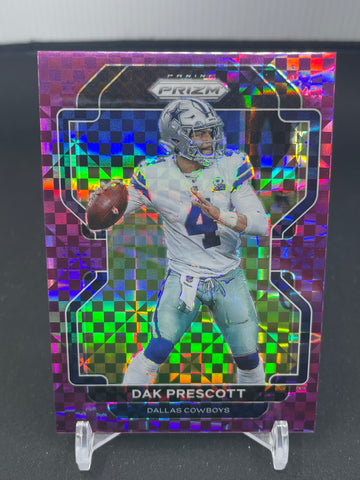 2021 PANINI PRIZM - PURPLE POWER PRIZM - D. PRESCOTT - #242 - #'D/49