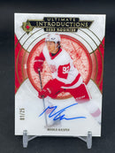 2023 UPPER DECK ULTIMATE - ULTIMATE INTRODUCTIONS - M. KASPER - #UI-11 - #'D/25 - AUTOGRAPH - RC