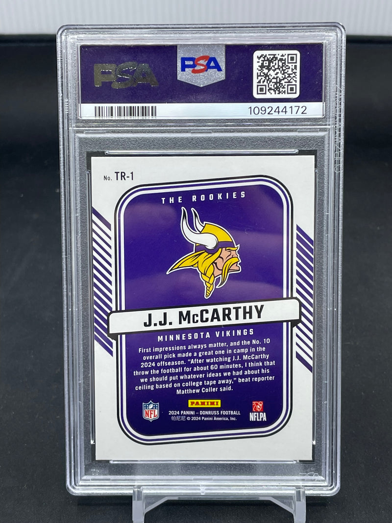 2024 PANINI DONRUSS - THE ROOKIES - J. MCCARTHY -