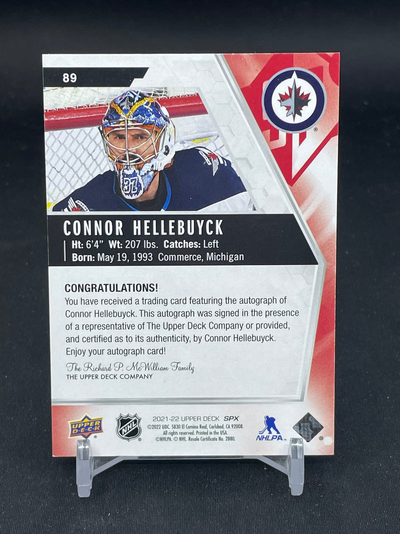 2021 UPPER DECK SPX - C. HELLEBUYCK -